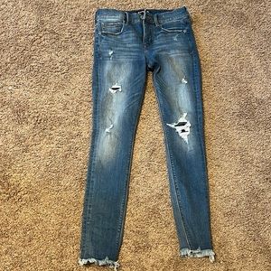 Express Mid Rise Jeans SIZE:2